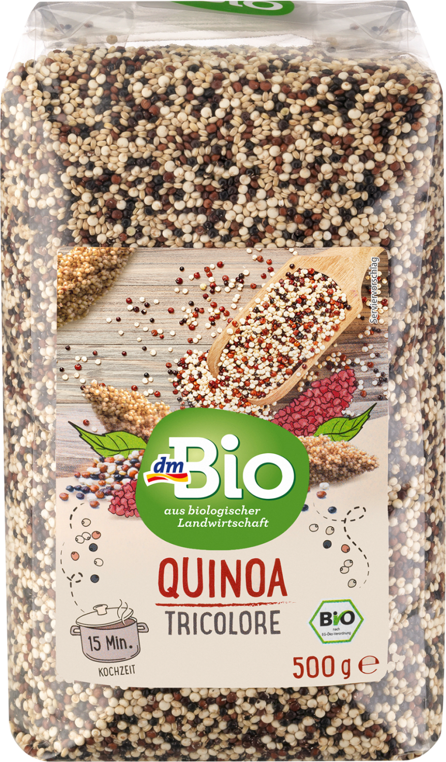 DM BIO kinoa 3 vrste 500g-slika