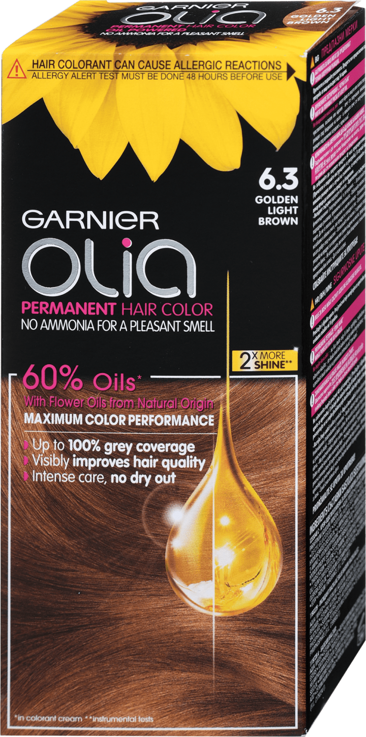 GARNIER Olia farba za kosu 6.3 golden light brown-slika