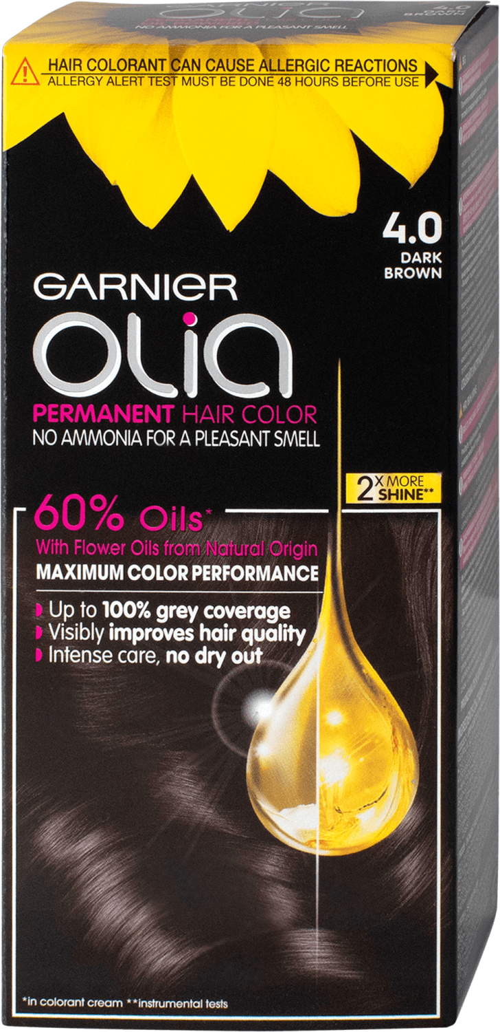 GARNIER Olia farba za kosu 4.0 dark brown-slika