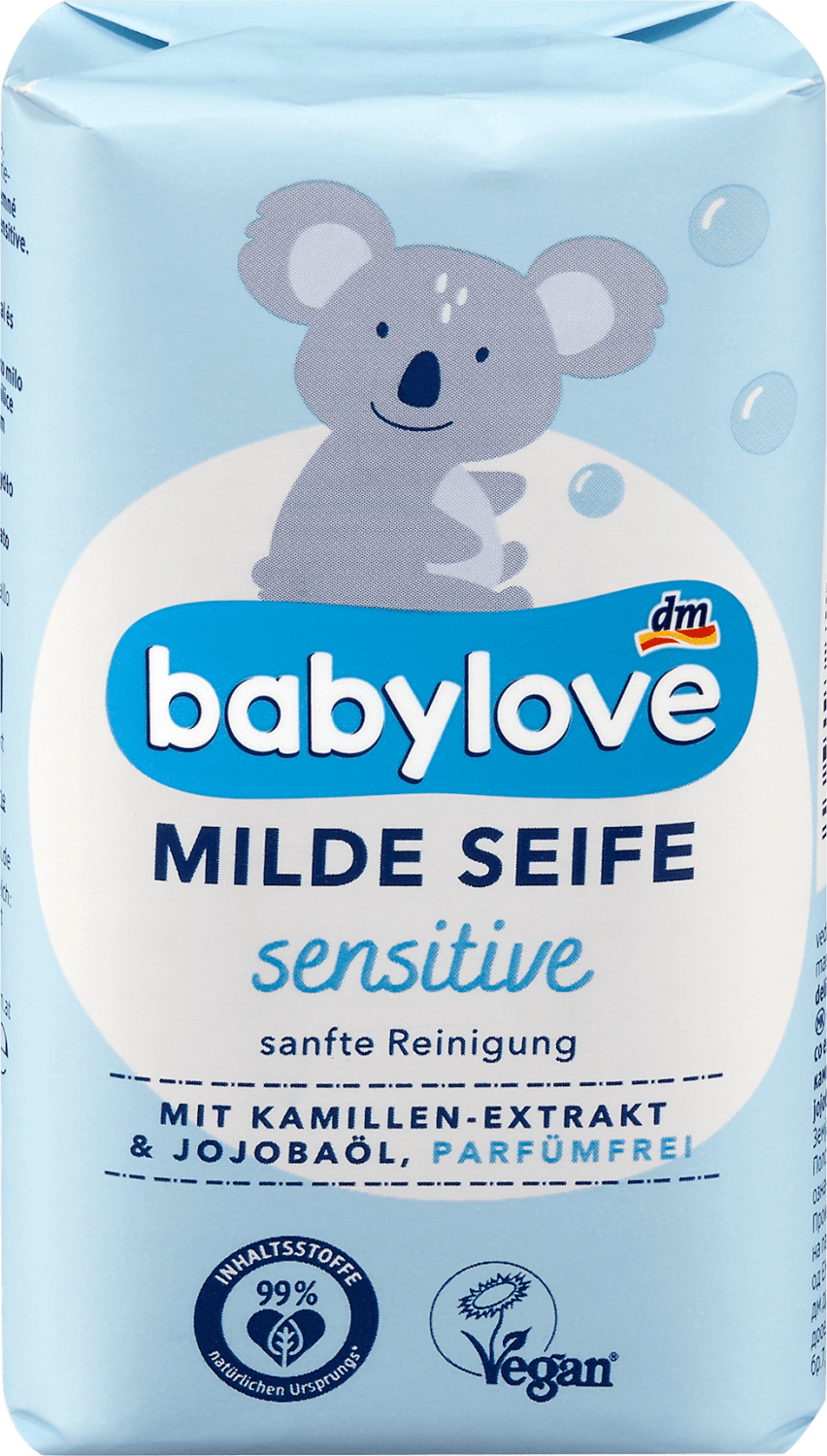 Dečiji sapun BABYLOVE Sensitive blagi 100g-slika
