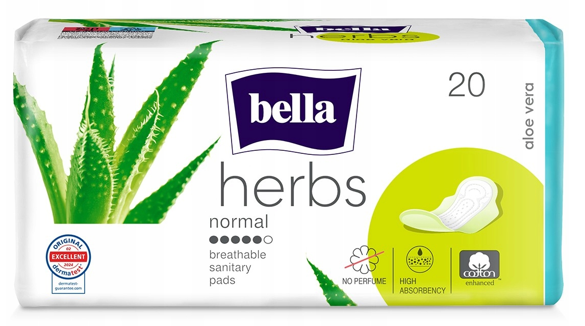 Ulozak hig.Bella Herbs aloe vera 20kom-slika