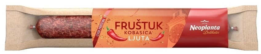 Kobasica NEOPLANTA Fruštuk ljuta 1kg-slika