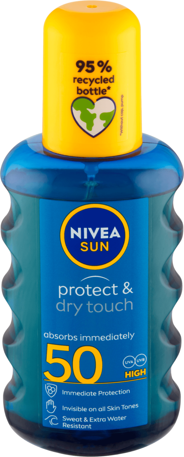 Sprej za sunčanje NIVEA protect & dry spf50 200ml-slika