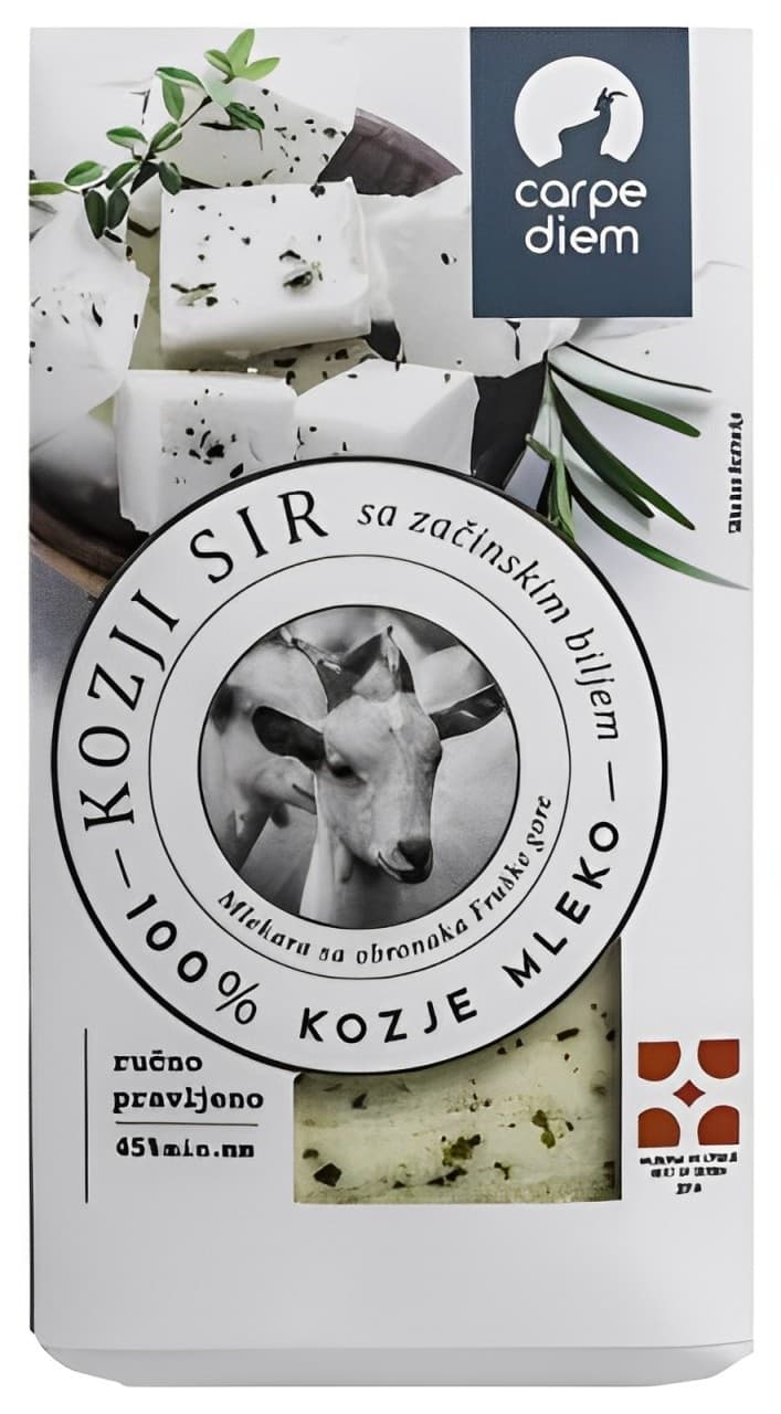 SIR KOZIJI SA ZAČ BILJEM 200G CARPE-slika