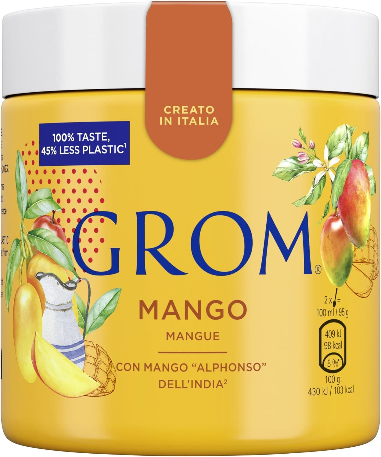 Sladoled Grom Mango 460ml-slika