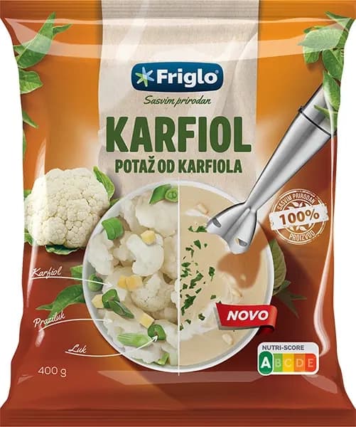 FRIGLO potaž od karfiola 400g-slika