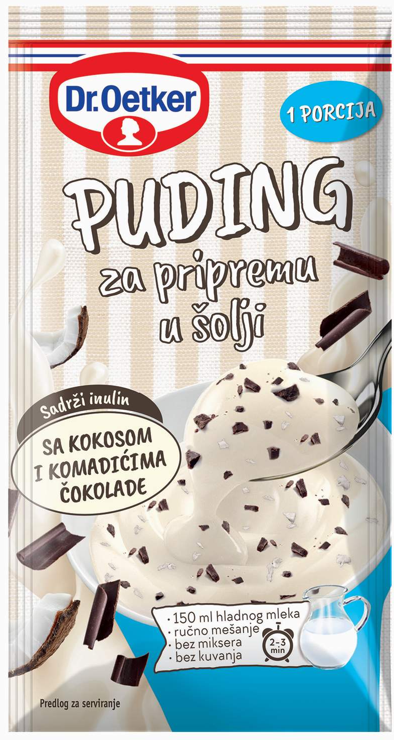 Puding pripr.solja kokos/cok.DrOetker30g-slika