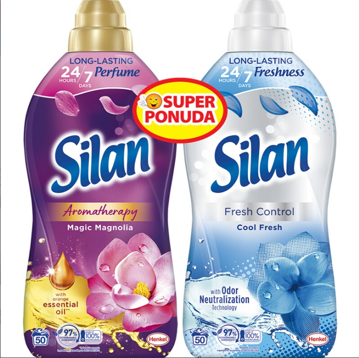 SILAN omekšivač za veš 100 pranja (2x1,1l)-slika