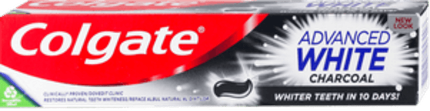 Pasta Colgate Advanced White Charc.125ml-slika