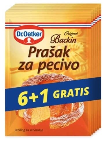 Prašak za pecivo DR.OETKER 10g 6+1gratis-slika