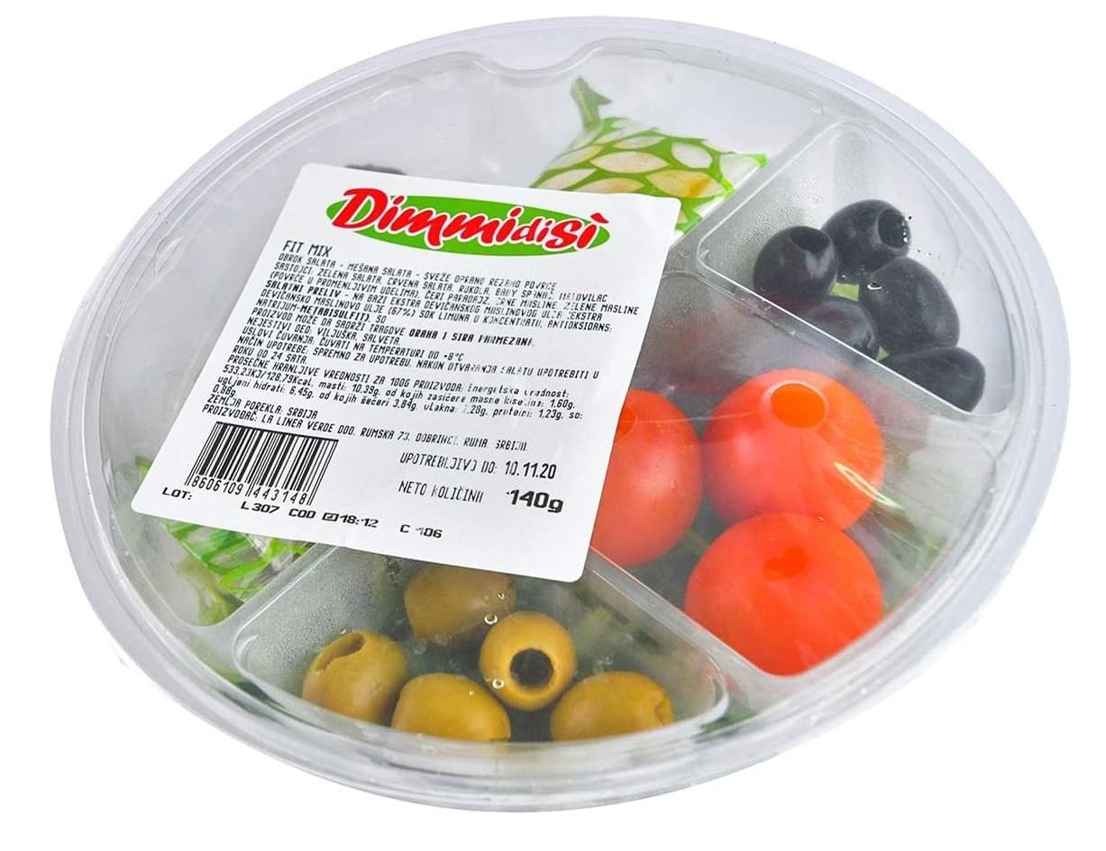 DIMMIDISI fit mix salata 140g-slika
