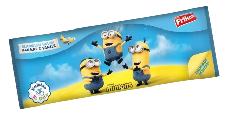 SLADOLED FRIKOM MINIONS 48G ŠTAPIĆ-slika