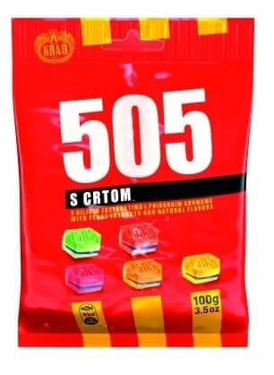 Bombone KRAŠ 505 s crtom 100g-slika