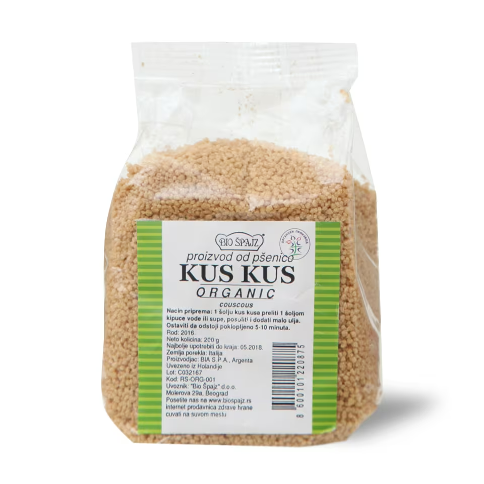 KUS KUS BIO ORGANIC 200G BIO ŠPAJZ-slika