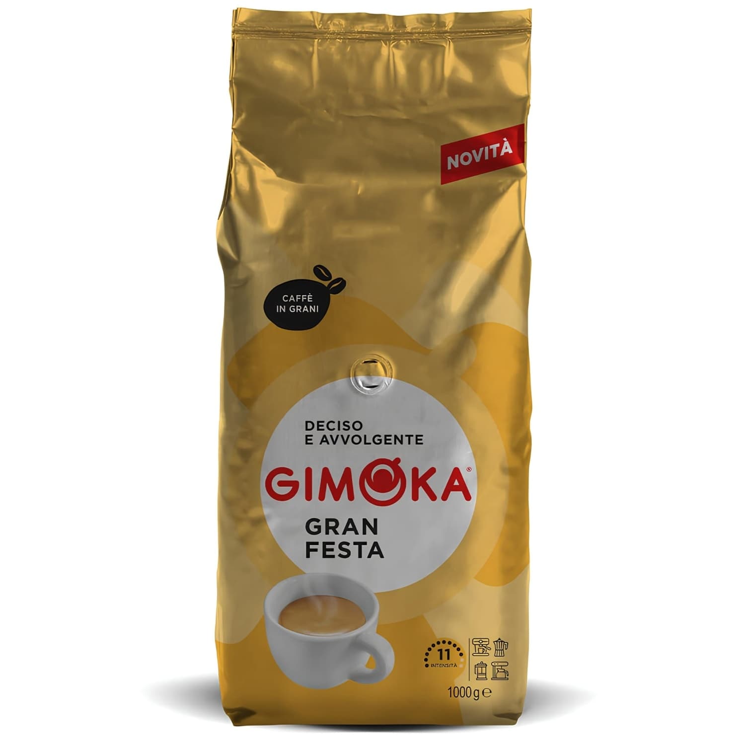 Espresso kafa GIMOKA Gran festa u zrnu 1kg-slika