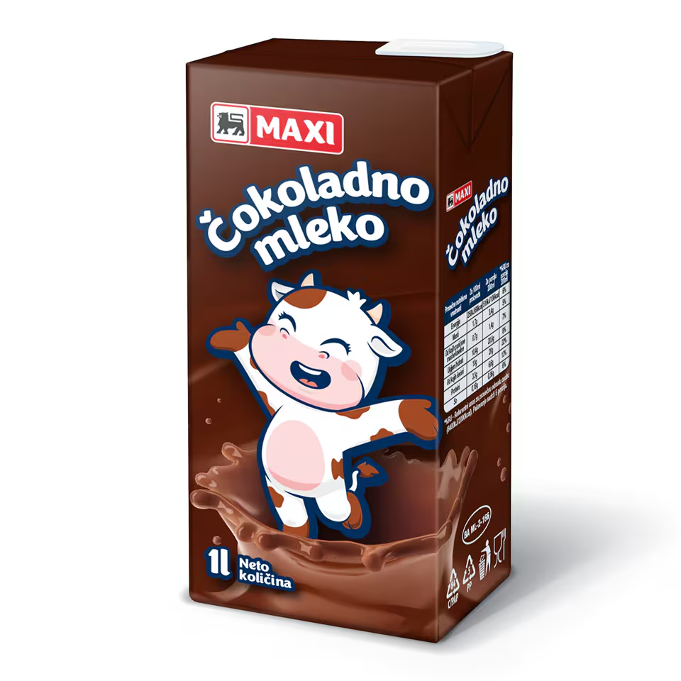 Cokoladno mleko Maxi 1l-slika
