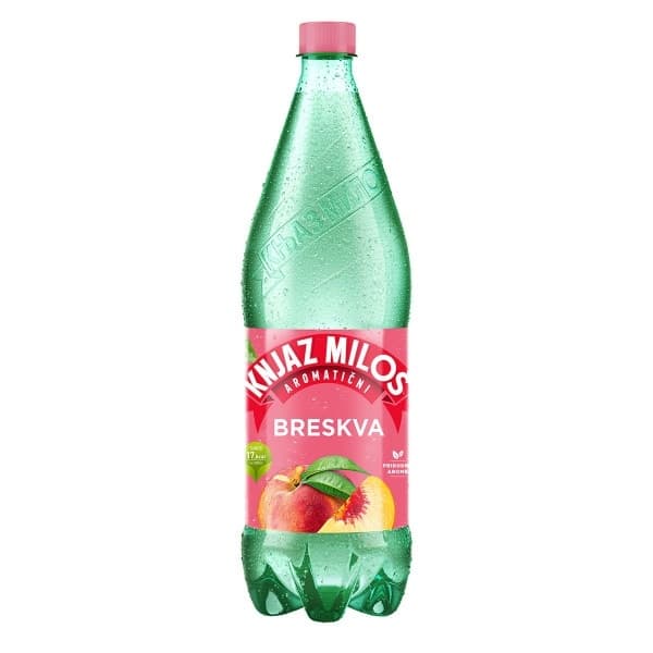 Gazirana voda KNJAZ MILOŠ breskva 1,25l-slika
