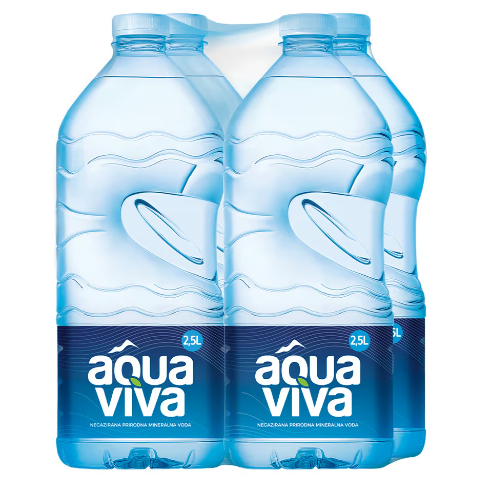 Negazirana voda AQUA VIVA 4x2,5l-slika