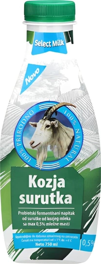 Kozja surutka SELECT MILK 750ml-slika