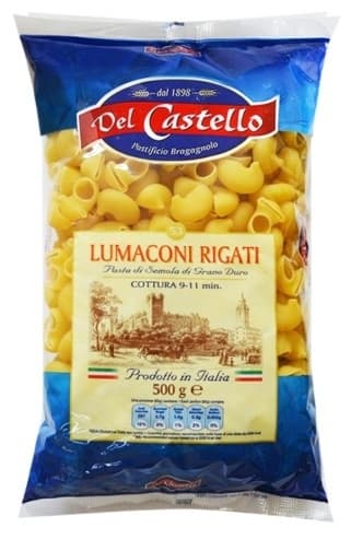Testen.Lumaconi Rigati Del Castel.500g-slika