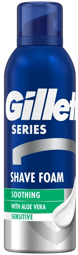 Pena za brijanje GILLETTE Sensitive soothing 200ml-slika