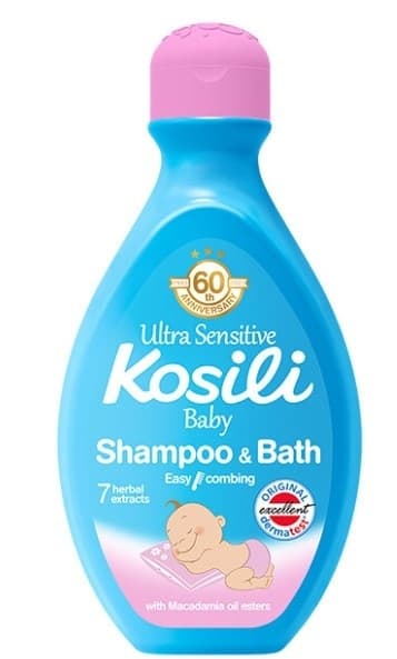 ŠAMPON I KUPKA PLAVA 400ML KOSILI-slika
