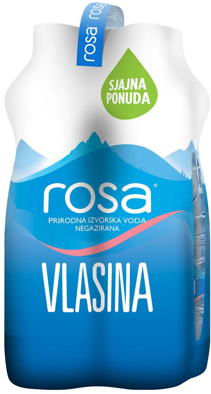 Negazirana voda ROSA multipack 4x1,5l-slika