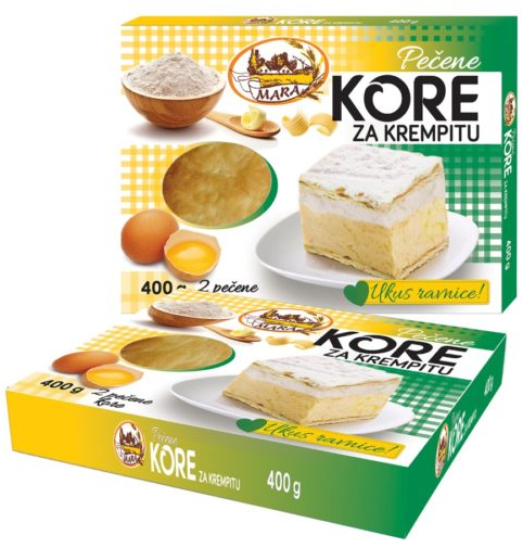 KORE ZA KREMPITU PECENE 400gr MARA-slika