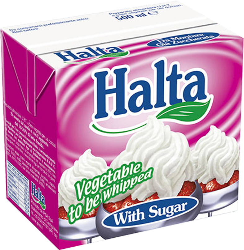 KREM SLATKI BILJNI 500ML HALTA-slika