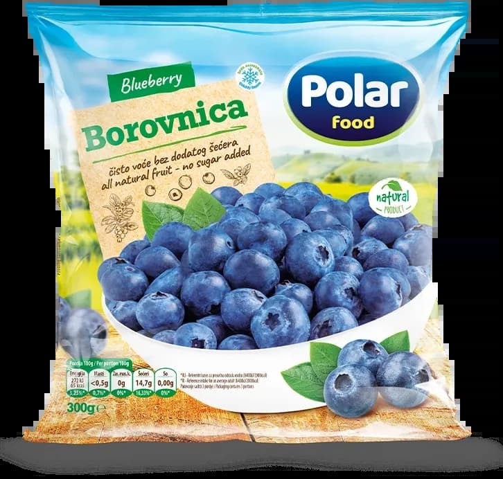 POLAR FOOD borovnica 300g-slika