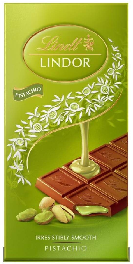 Cokolada Lindor pistaci Lindt 100g-slika