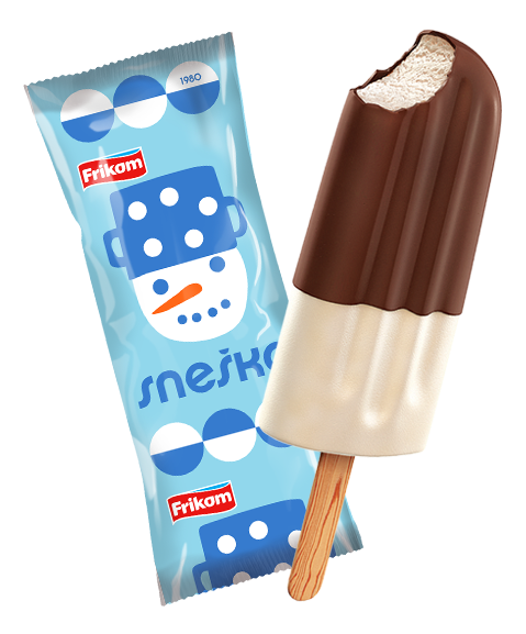 Sladoled FRIKOM Sneško 46g-slika