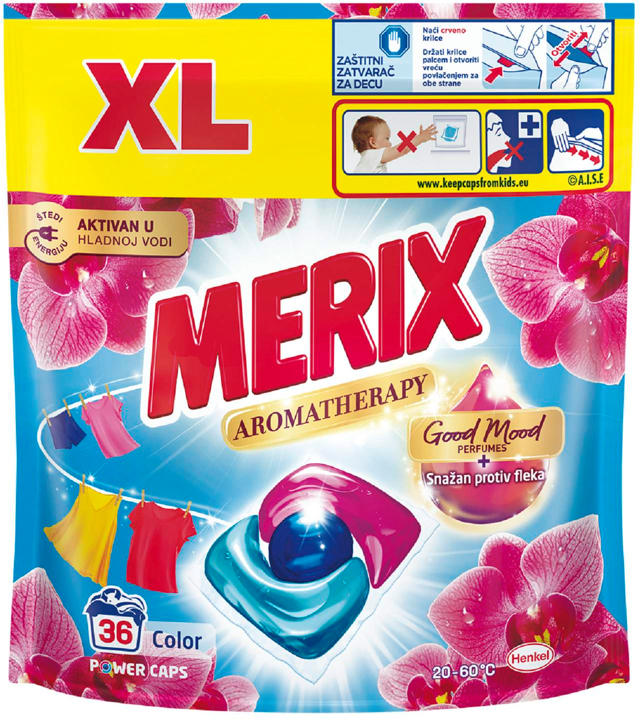 Merix Caps AT Orchid Color 432g 36WL-slika