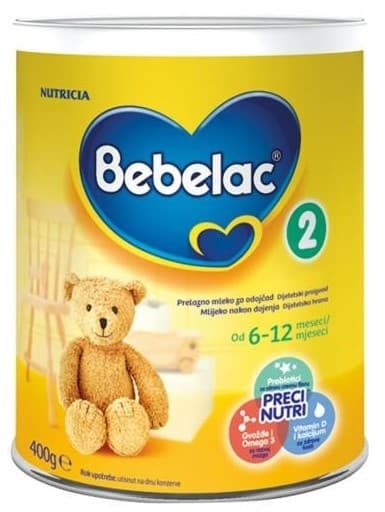 Zamensko mleko BEBELAC 2 400g-slika