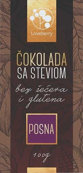 356241 Loveberry čokolada sa steviom100g-slika