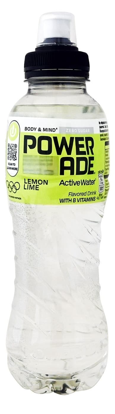Negazirana voda POWERADE lemon lime 500ml-slika
