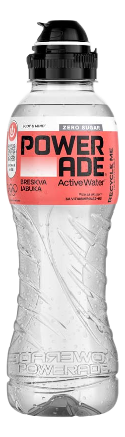Negazirana voda POWERADE breskva i jabuka 500ml-slika
