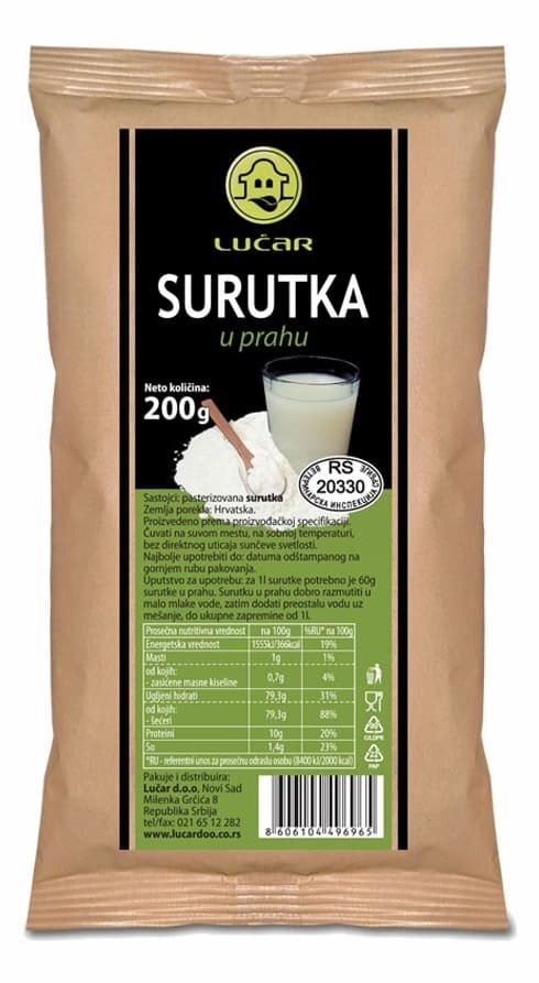 Surutka u prahu LUČAR 200g-slika