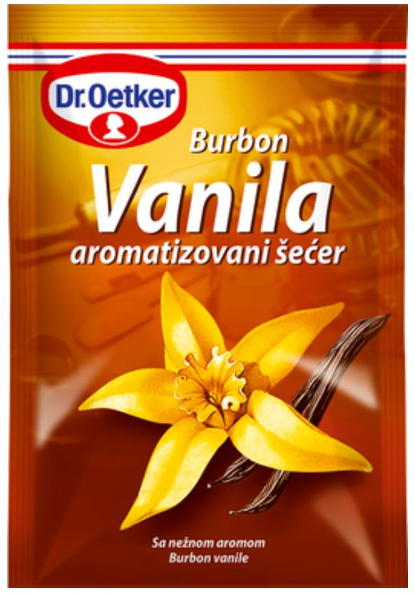 Vanilin šećer aromatizovani burbon DR. OETKER 10g-slika