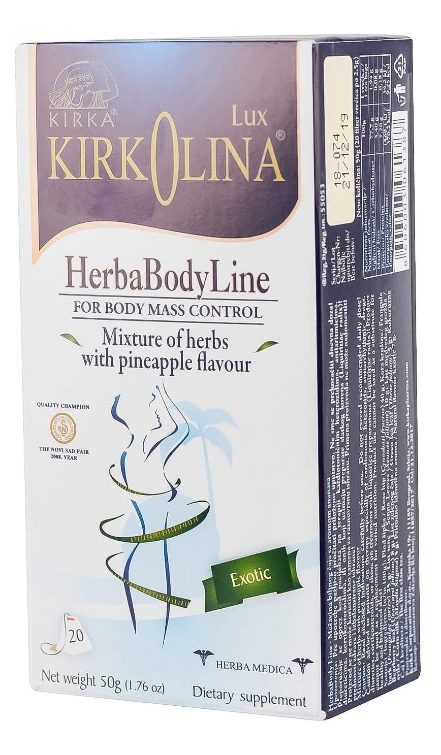 Caj za mrsavljenje lux Kirkolina 50g-slika