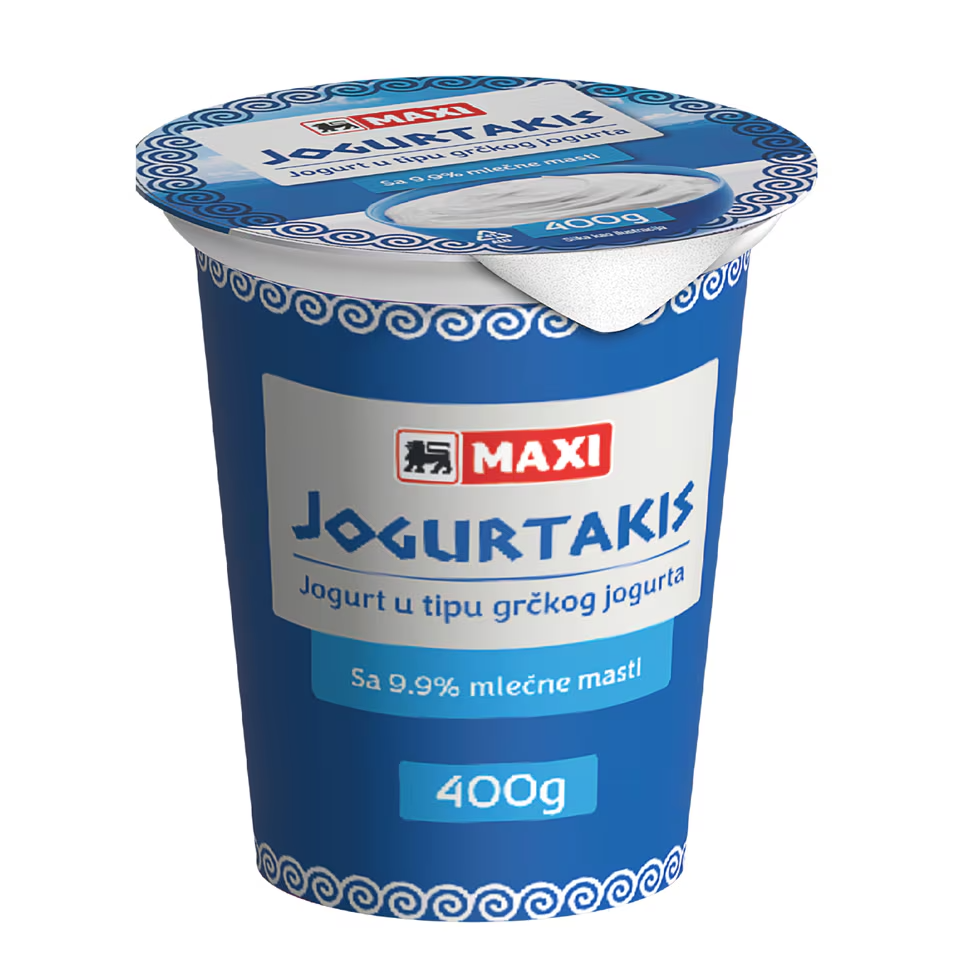 Grčki jogurt MAXI Jogurtakis 9,9%mm 400g-slika