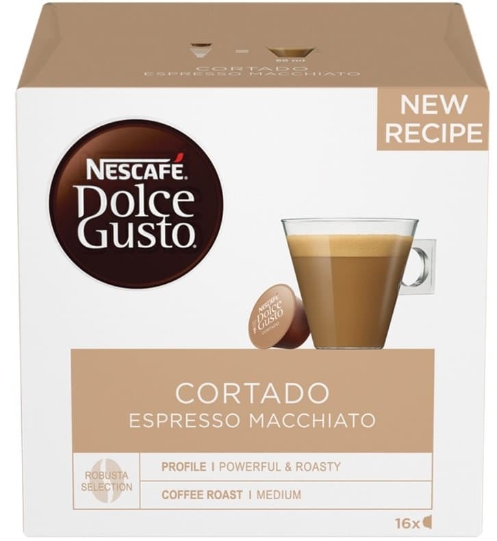 Nescafe DG Cortado 16cap 100 g nelt-slika