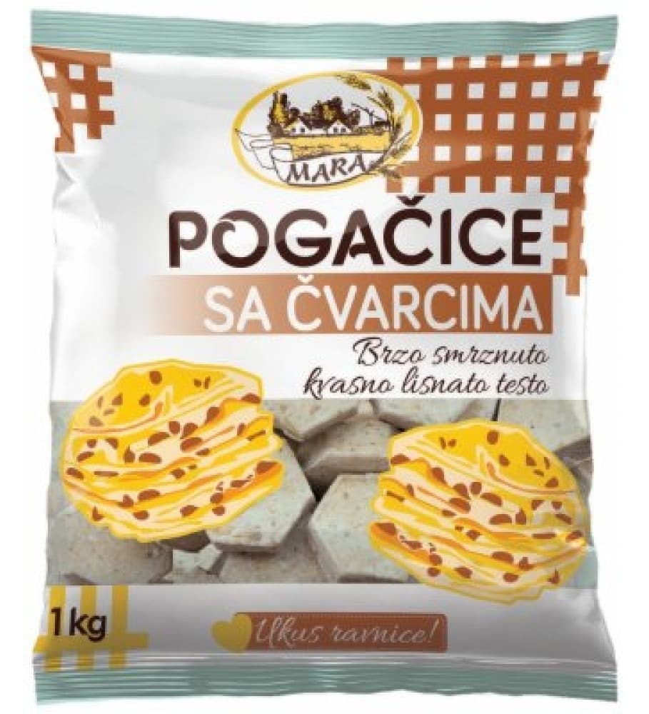 Pogacice sa cvarcima 1kg-slika