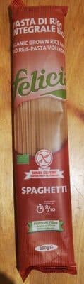 TESTENINA ORGANSKA ŠPAGETE BEZ GLUTEN FELICIA 250G-slika