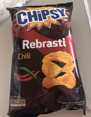 Cips X cut chili Smiles 140g-slika