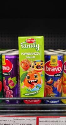 Sok pomorandza Family Nectar 0.2l-slika