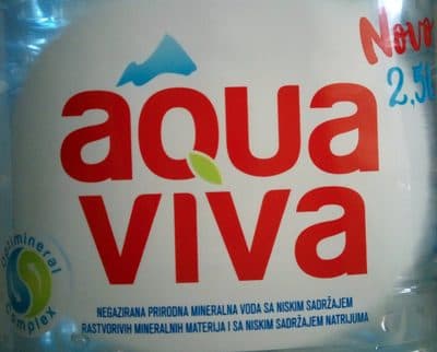 Mineralna voda NG Aqua Viva 2,5l-slika