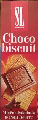 Keks SL Choco biscuit Swisslion 125g-slika