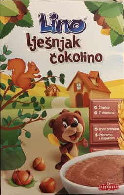 Decija hrana Cokolino lesnik Lino 200g-slika