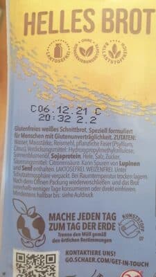 Hleb Pan Blanco Schar 250g-slika